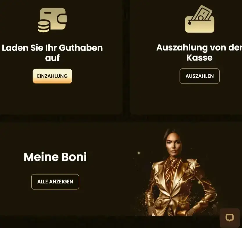 GoldSpin Casino Hauptseite