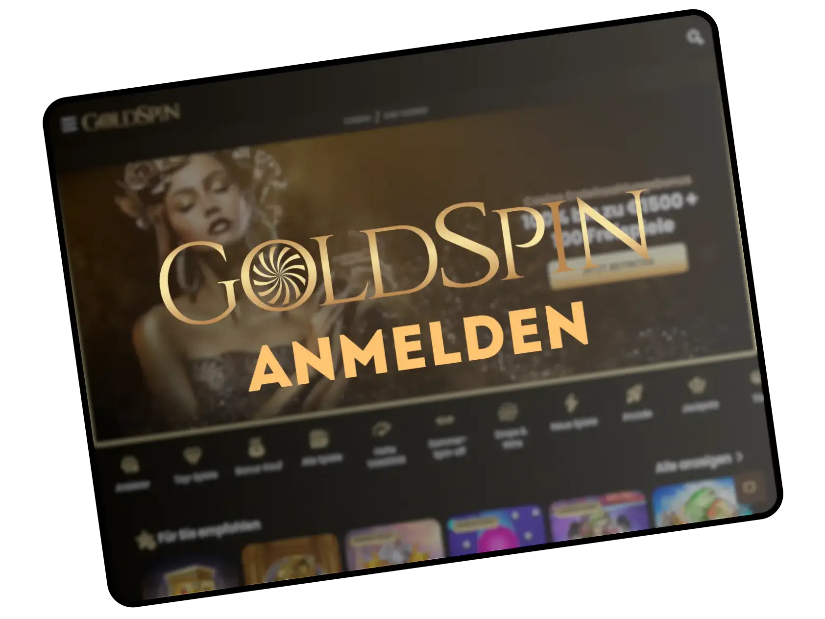 GoldSpin Login