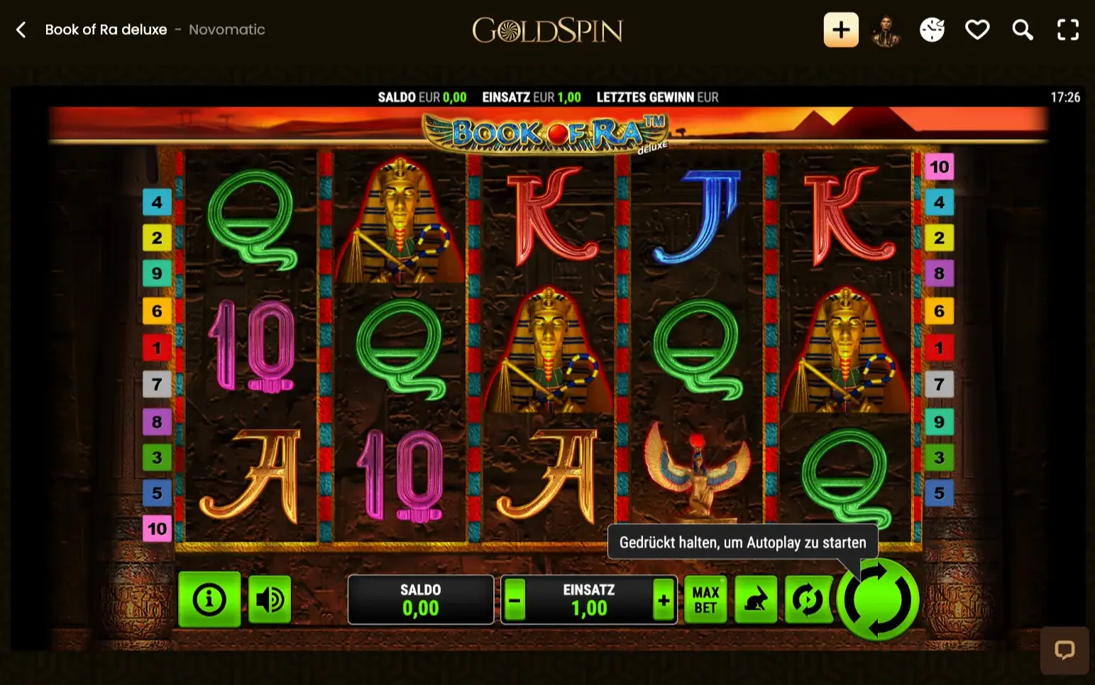 GoldSpin Slots Spiele